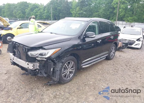 2018 Infiniti Qx60 from USA, damaged, VIN 5N1DL0MN0JC510326